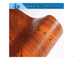 Ouhome Classical Wood Grain Pvc Decorative Film For Furniture