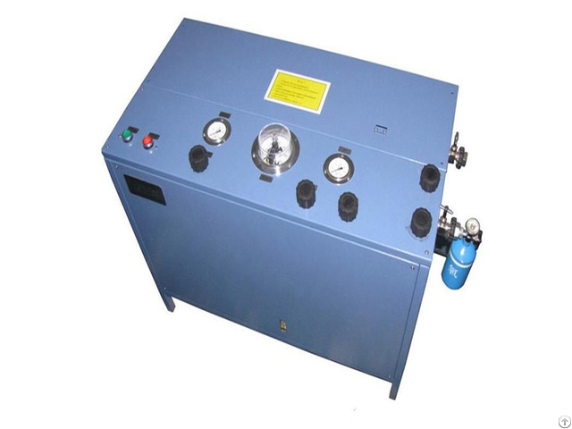 Self Rescuer Oxygen Filling Pump Machine