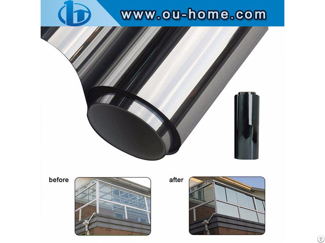 Ouhome Decorative Window Glass Film Solar Tint Sticker