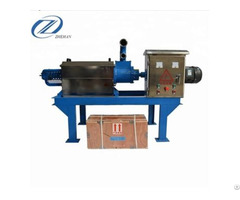 Cow Dung Drying Machinery Of Solid Liquid Separator