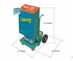 Cm05 06 Trolley Type Refrigerant Recovery Vacuum Recharge Machine