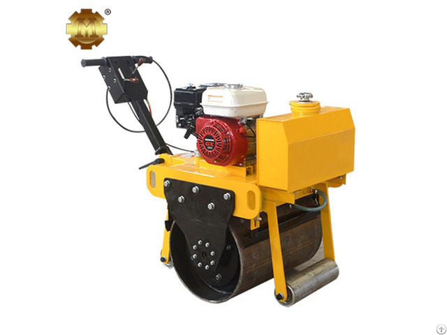 Walk Behind Gasoline Single Cylinder Vibrating Road Roller