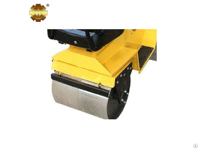 Ym 70c Steering Ride On Double Cylinder Road Roller Machine