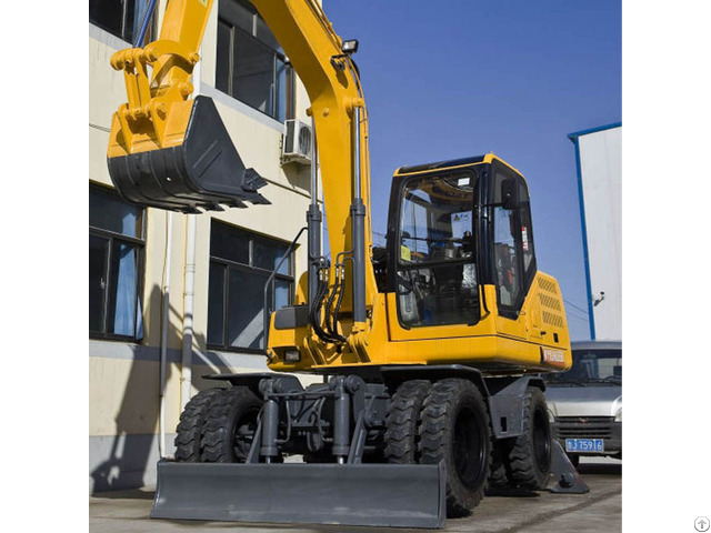 Jhl85 8 5 Ton Wheel Excavator