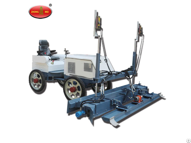 Yz25 4 Road Construction Ride On Laser Screed Machine