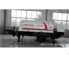 Hbt60s1816 110 Trailer Mounted Concrete Pump With Ccc Iso9001 Certificates On Sale