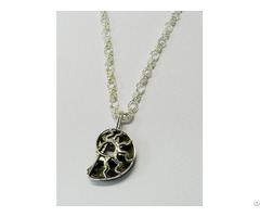 Silver Pendant With Chain