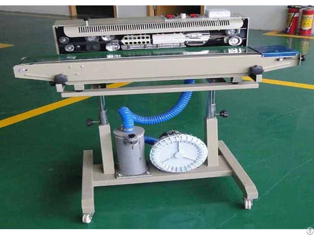 Dbf 1000 Continuous Cellophane Band Sealer With Nitrogen Flushing