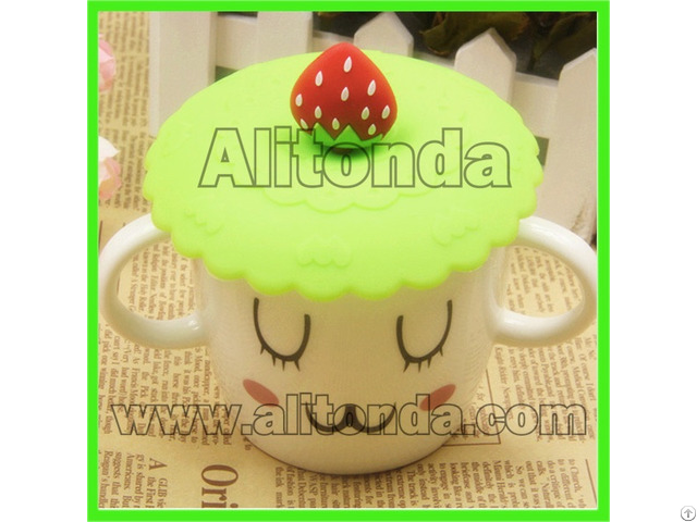 Soft Cartoon Silicone Promotional Cup Cover