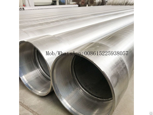 Api 9 5 8 Stainless Steel Water Oil Well Casing Pipe With Btc Connection