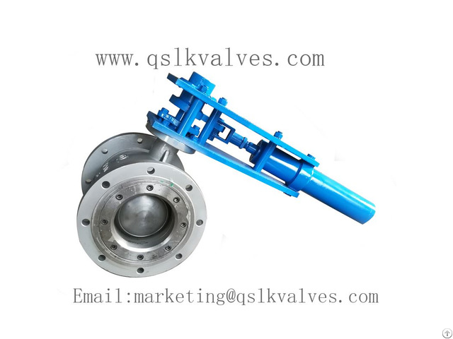 Hydraulic Operated Eccentric Hemspherical Valve