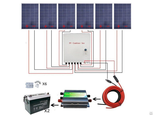 600w Off Grid Poly Solar Panel System For Charging 12 24v Equipment