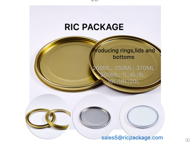 Paint Cans Component Tinplate Components Containers