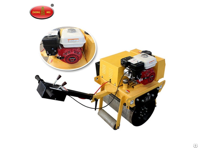 Walk Behind Gasoline Single Drum Vibratory Road Roller