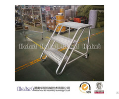 Aluminum 4 Steps Industrial Ladder
