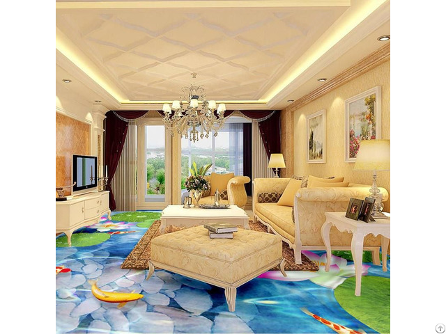 Bedroom Bathroom 3d Floor Clear Epoxy Paint