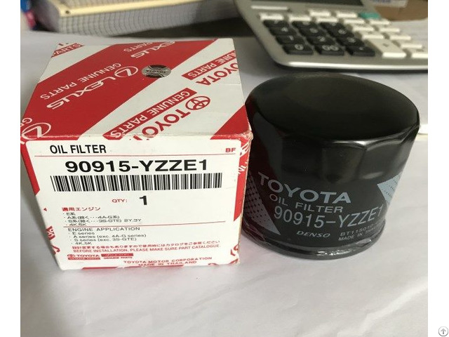 Toyota Oil Filter 90915 Yzze1 For Corolla