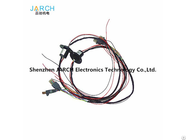 Jarch Usb Slip Ring Capsule Aluminum Ethernet Sliprings With Gold Contacts