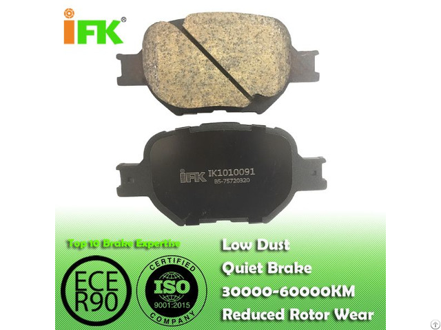 Semi Low Metallic Nao Ceramic 0446530350 Gdb3316 D817 Disc Brake Pad Manufacturer