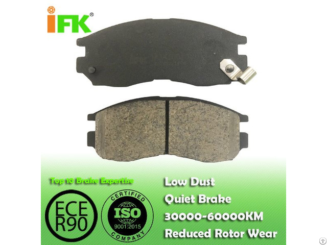 Semi Low Metallic Nao Ceramic Mr205256 Gdb1286 Disc Brake Pad Manufacturer