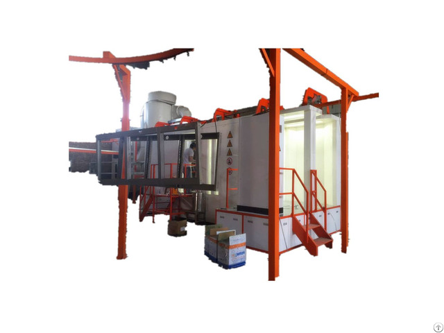 Powder Coating Plant Full Automatic With Pretreatment Spray System