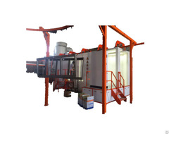 Powder Coating Plant Full Automatic With Pretreatment Spray System