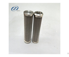 Stainless Steel Hydraulic Oil Corrugated Filter For Air Blower Factory Filtration