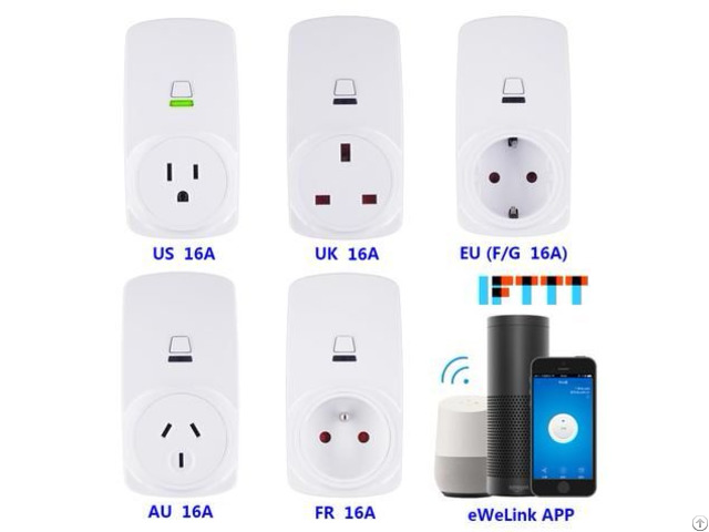 Wifi Smart Socket Ewelink App Control