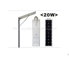 20w High Configuration Led Solar Street Light