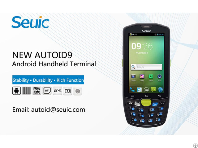 Rfid Handheld Terminal For Data Collection New Autoid 9