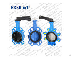 China Factory Oil Water Gas Center Line Eccentric Butterfly Valve