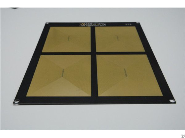 Flexible Pth Rigid Pcb Bared For Industrial Control With Black Solder Mask