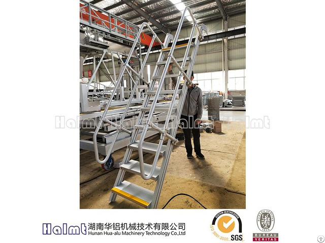 Aluminium Fixed Step Ladders For Industry