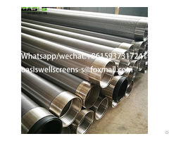 304l Stainless Steel V Wire Shape Johnson Screens