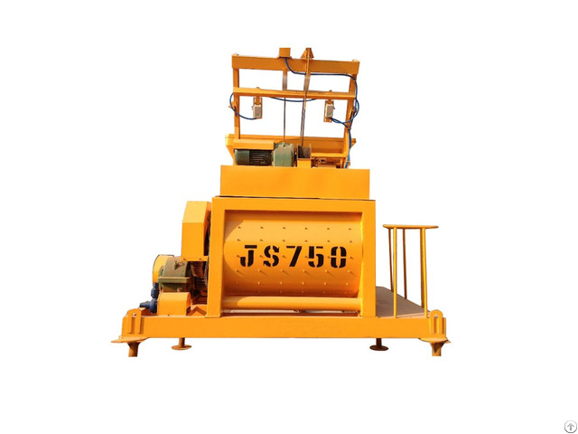 Js750 Heavy Duty Industrial Horizontal Concrete Mixer