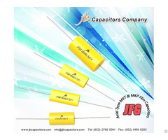Jfg Axial Metallized Polyester And Polypropylene Film Capacitor