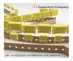 Jfw X2 Metallized Polypropylene Film Capacitor 310vac