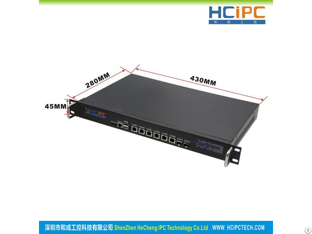 Hcipc B205 2 Hcl Sb75 6l2fspb Intel B75 6lan Firewall System 1u Router