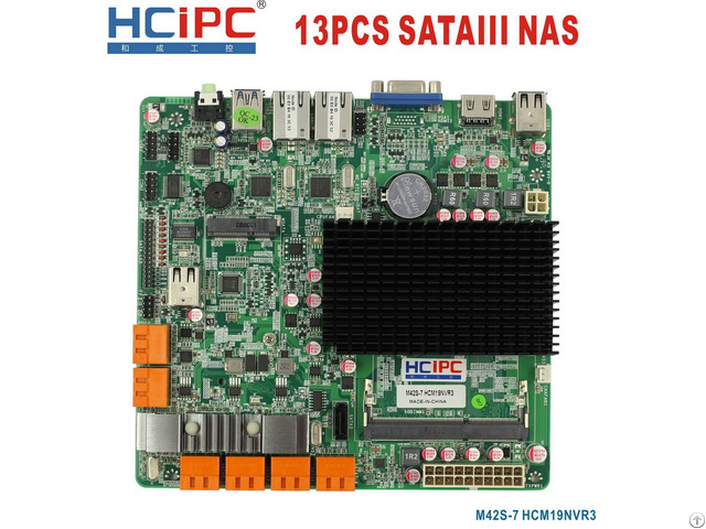 Hcipc M42s 6 And 7 Hcm19nvr3 Intel J1900 13sata3 Nas Motheboard Mini Itx Motherboard