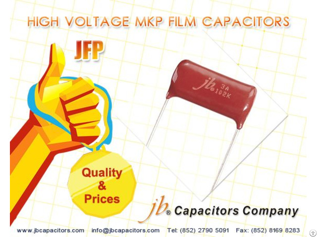 Jfp High Voltage Metallized Polypropylene Film Capacitor