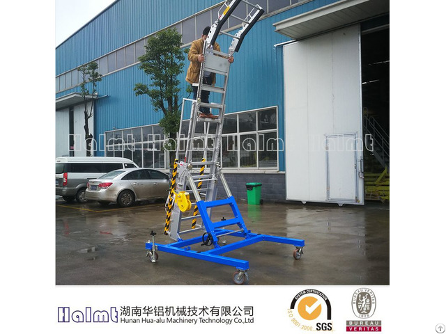 Foldable Aluminium Engine Maintenance Step Ladders