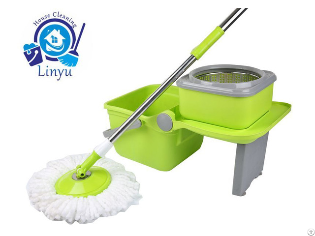 Kxy Zd 360 Spin Mop With Folding Bucket