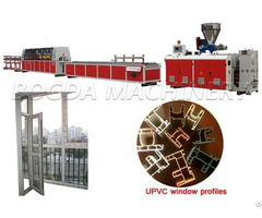 Plastic Upvc Window And Door Profile Extrusion Machine