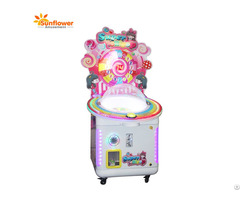 Kids Coin Operated Arcade Lollipop Gift Vending Game Machine For Sale