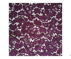 Knitted Lace Fabric For Apparel