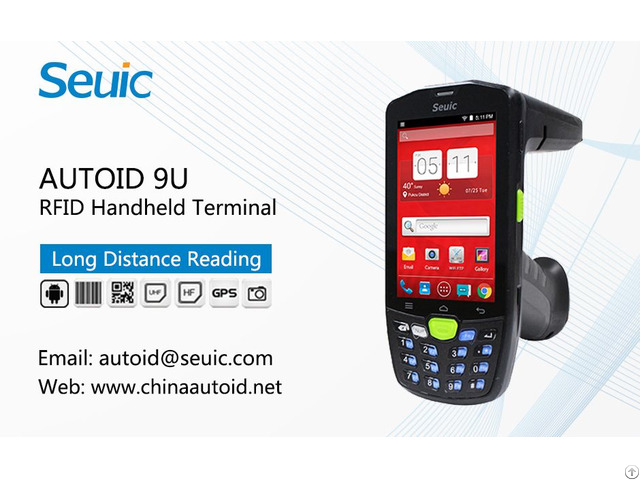 New Autoid 9u Android Handheld Terminal With Barcode Scanner