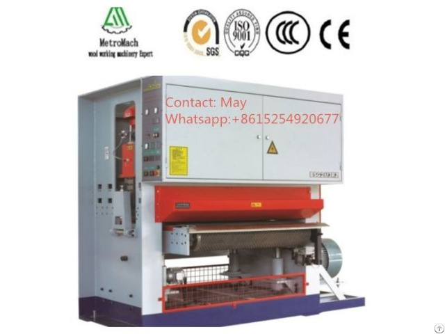 Woodworking Wide Belt Sander Machine For Plywood