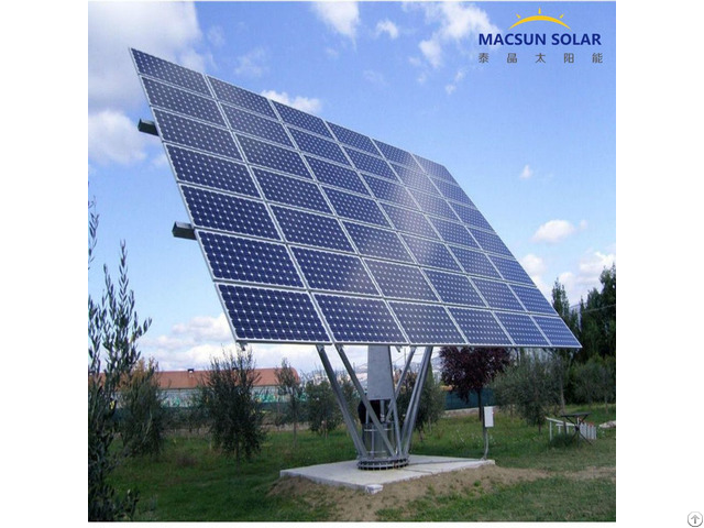 Solar Panel Cell With Dual Axis Tracking Controller System