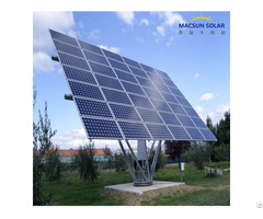 Solar Panel Cell With Dual Axis Tracking Controller System
