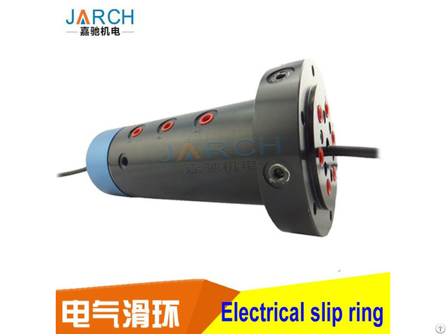 Pneumatic Slip Ring Rotary Joint 36 Circuits Electrical Connector